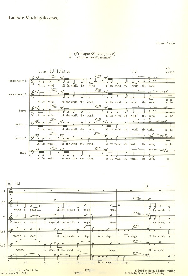 Luther-Madrigals