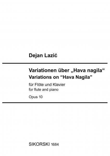 Variationen über Hava nagila op.10