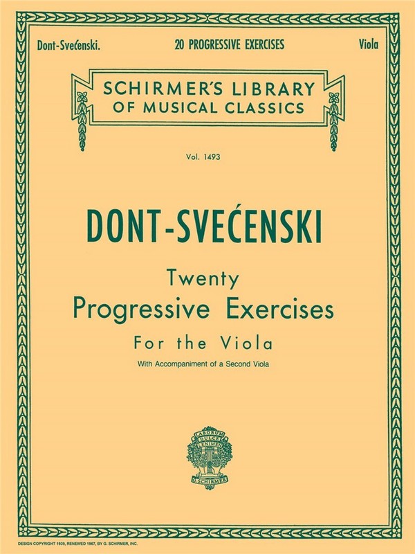 20 progressive Exercises op.38
