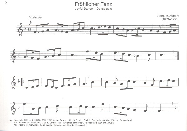 Spielheft für Blockflöte Band 4