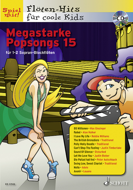 Megastarke Popsongs Band.15 (+CD)
