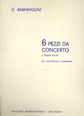 6 pezzi da concerto a doppie corde