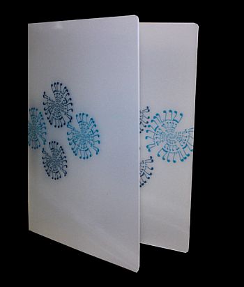 Ordner Hidden Music (Set 1x blau +1x rot)