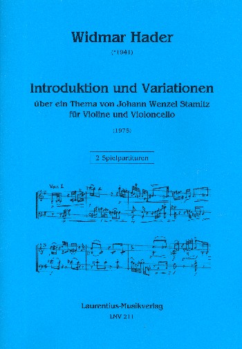 Introduktion und Variationen über ein Thema von Johann Wenzel Stamitz: