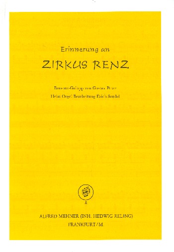 Erinnerung an Zirkus Renz