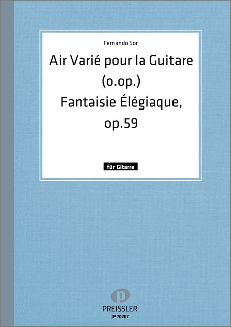 Air varie o.op. / Fantasie Élégiaque op. 59