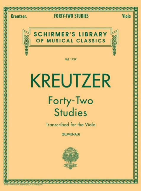 42 Studies for the viola