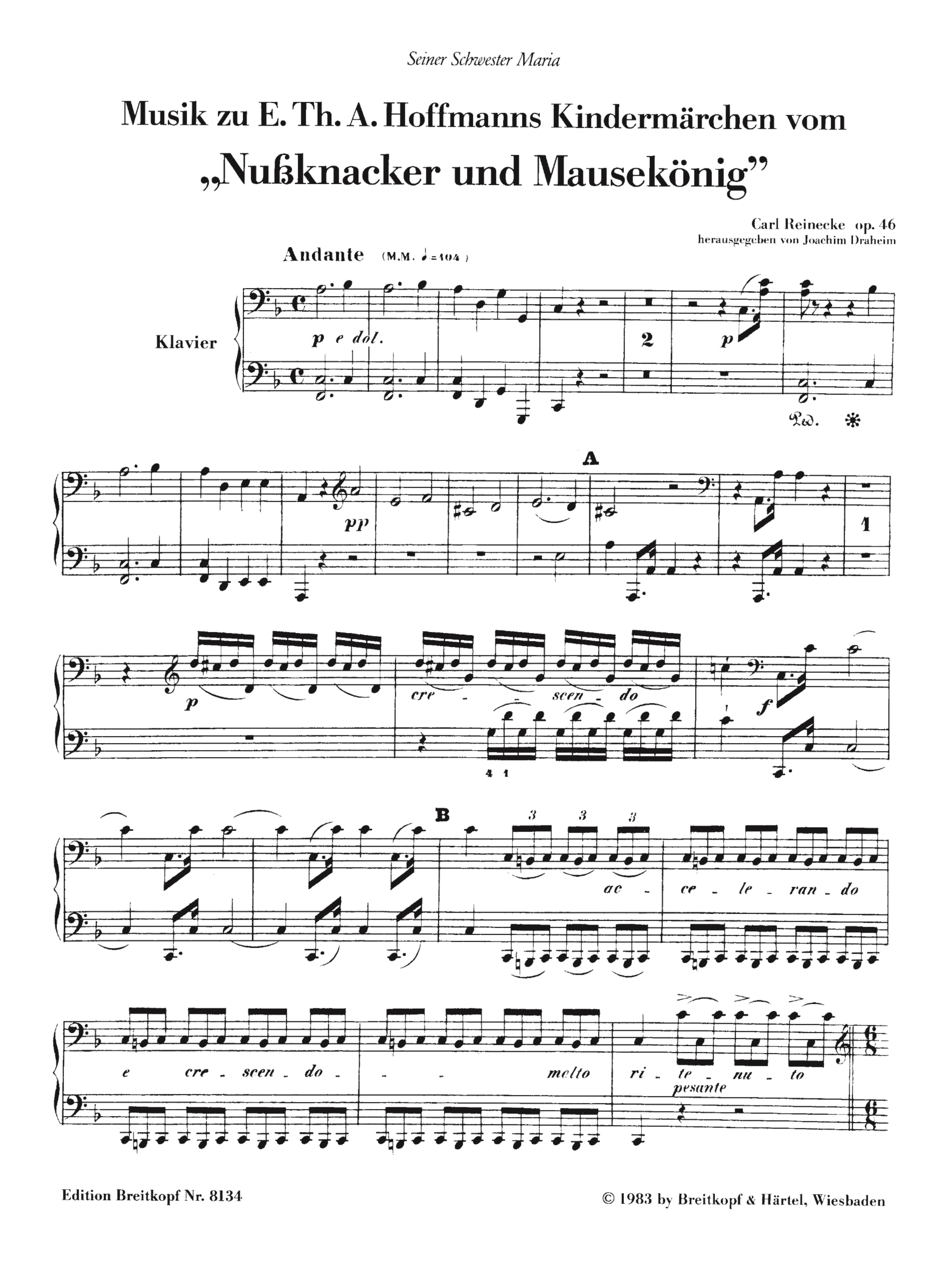 Musik zu Nußknacker und Mausekönig op.46