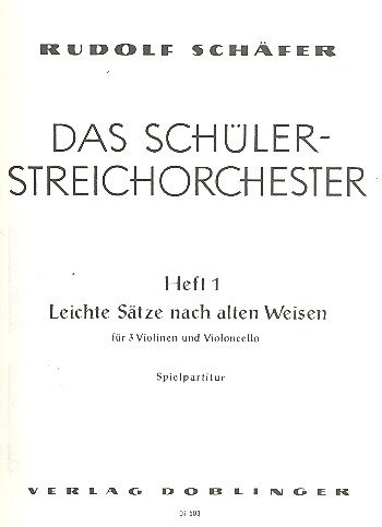 Leichte Sätze nach alten Weisen