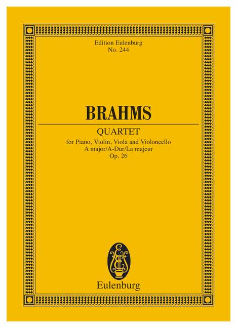 Quartette A-Dur op.26