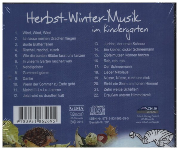 Herbst-Winter-Musik im Kindergarten