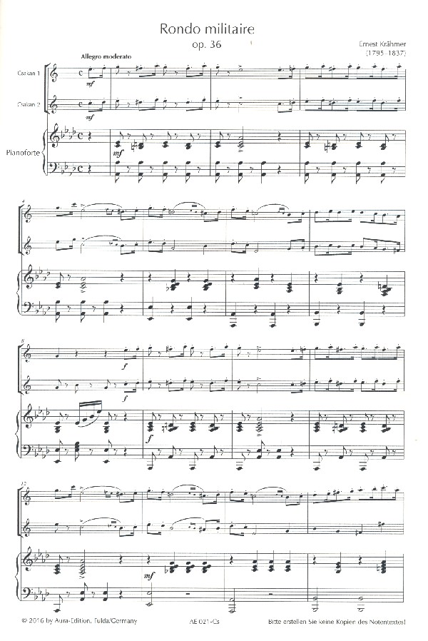 Rondo militaire op.36