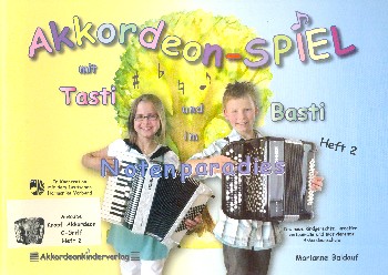 Akkordeonspiel mit Tasti und Basti Band 2