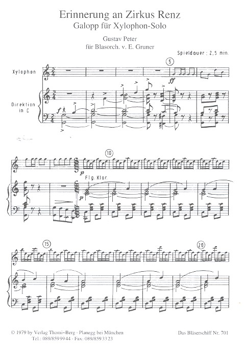 Erinnerung an Zirkus Renz