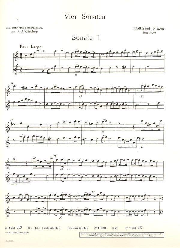 4 Sonaten aus op.2