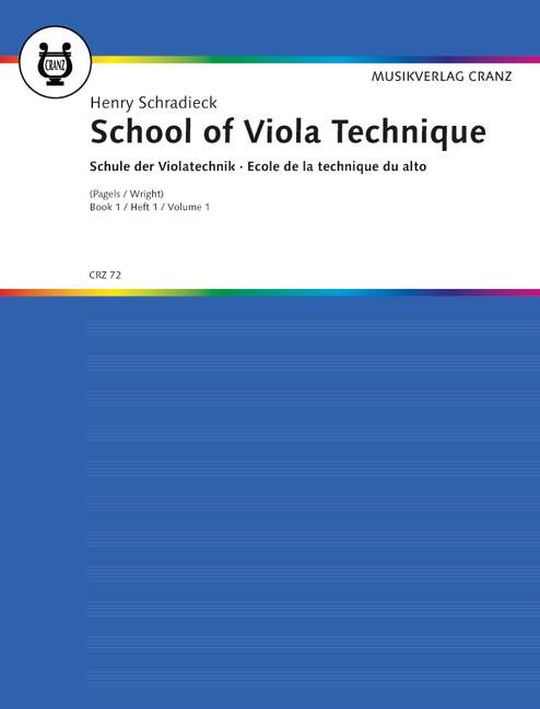 Schule der Violatechnik Band 1