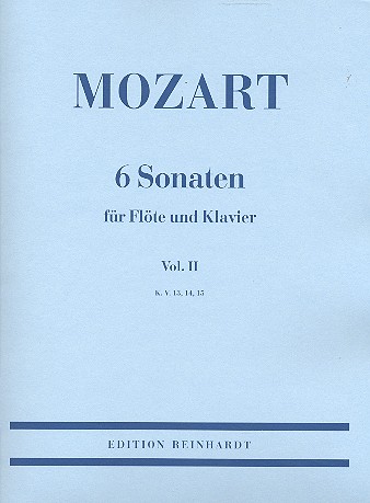 6 Sonaten Band 2 (KV13-15)