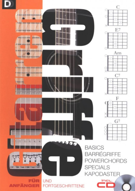 Gitarrengriffe für Anfänger und Fortgeschrittene (+CD)