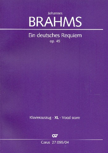 Ein deutsches Requiem op.45