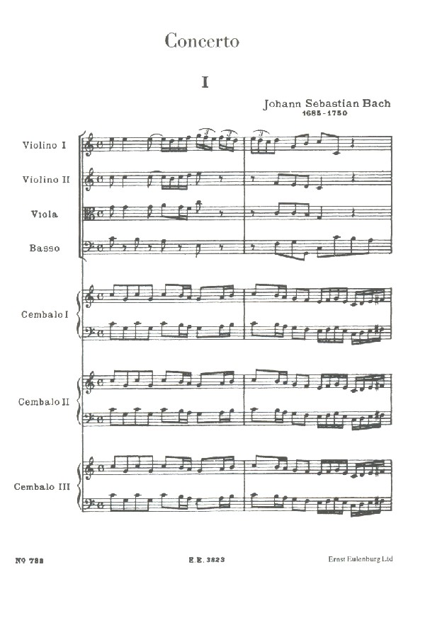 Konzert C-Dur BWV1064