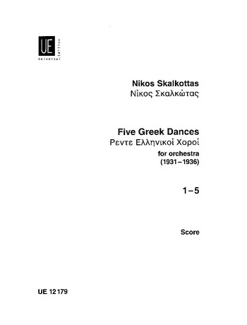 5 Greek Dances for orchestra