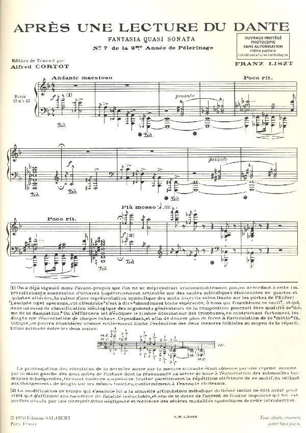 Après une lecture de Dante