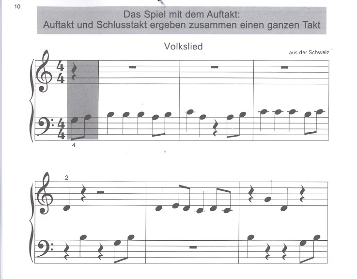 Kleine Finger am Klavier Band 2