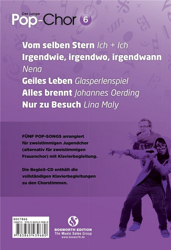 Der junge Pop-Chor Band 6 (+CD)