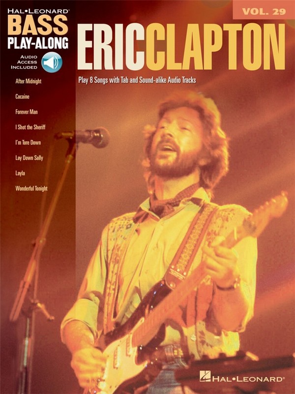 Eric Clapton Bass Play along (+CD): bass playalong vol.29