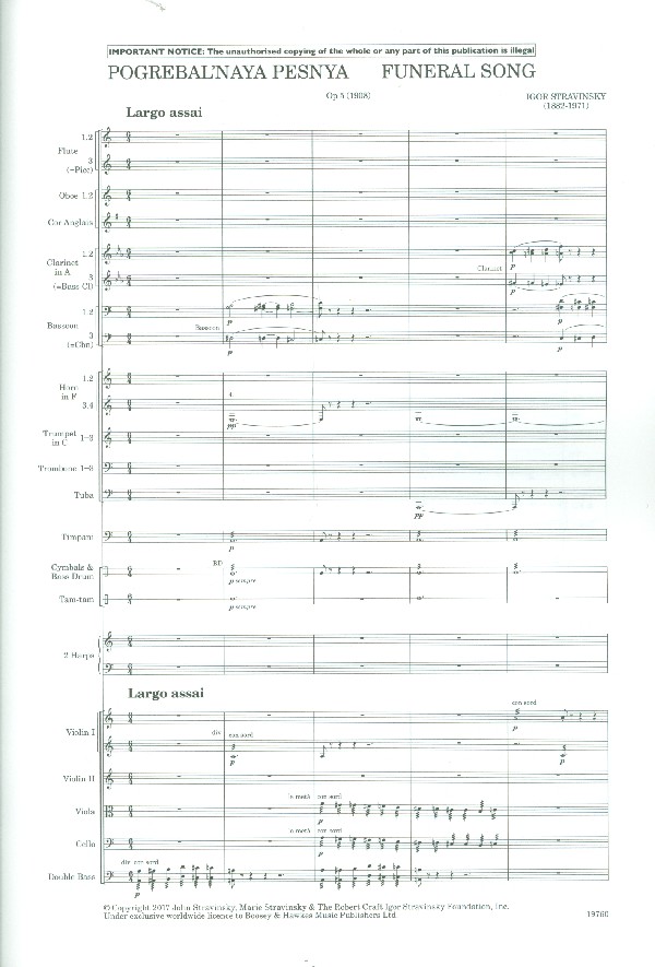 Funeral Song op.5