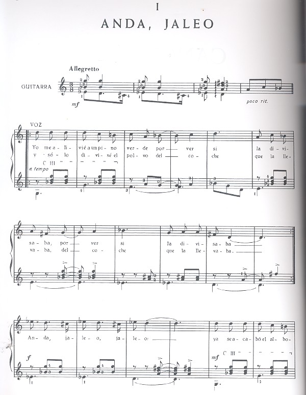 Canciones espanolas antiguas