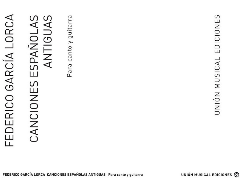 Canciones espanolas antiguas