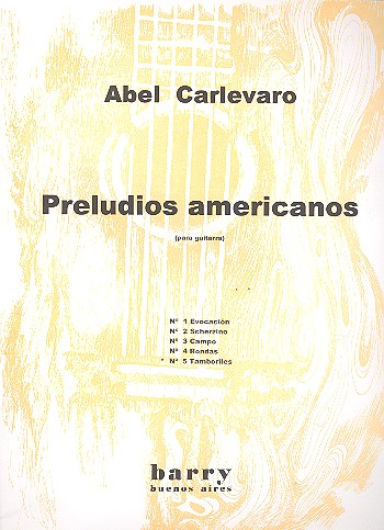 Preludios americanos no.5: Tamboriles