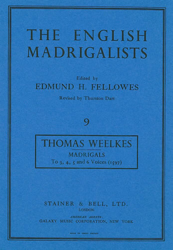 THE ENGLISH MADRIGALISTS VOL.9