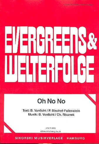 Oh No No: Einzelausgabe