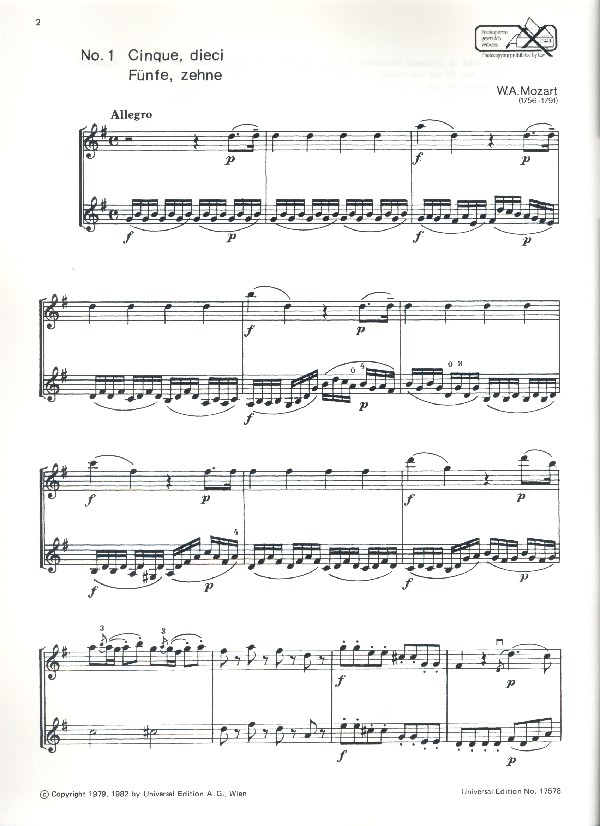 Die Hochzeit des Figaro nach einer Ausgabe von 1799