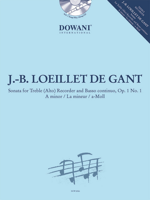 Sonate a-Moll op.1,1 (+CD)