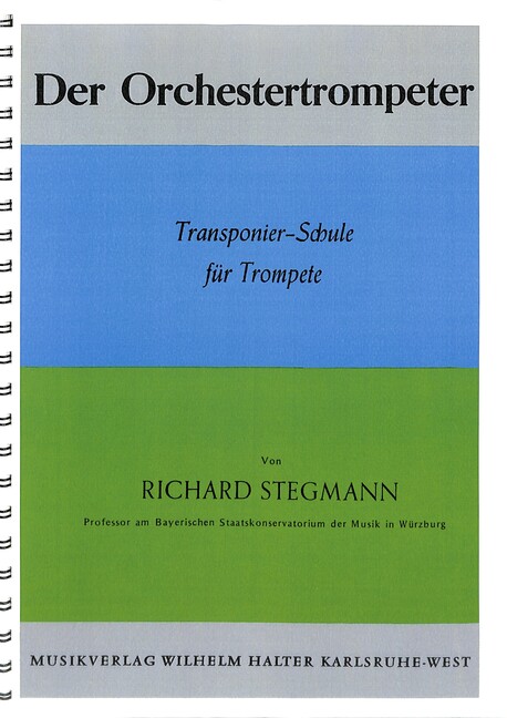 Der Orchestertrompeter - Transponier-Schule