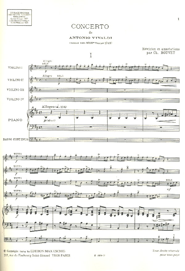 Concerto si mineur op.3,10