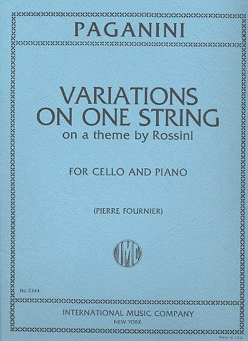 Variations on 1 String on a Theme from Rossini's 'Moses in Egypt'