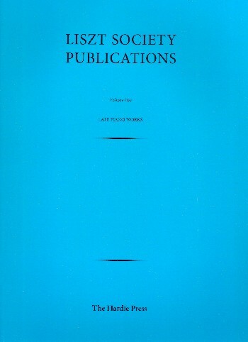 Liszt Society Publications vol.1