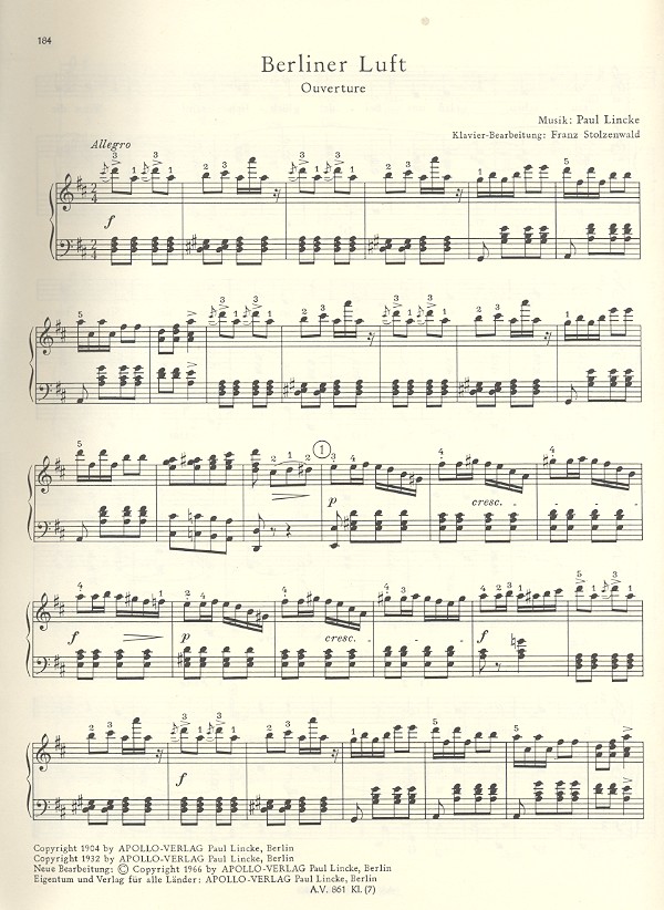 Paul Lincke Erfolge Band 3