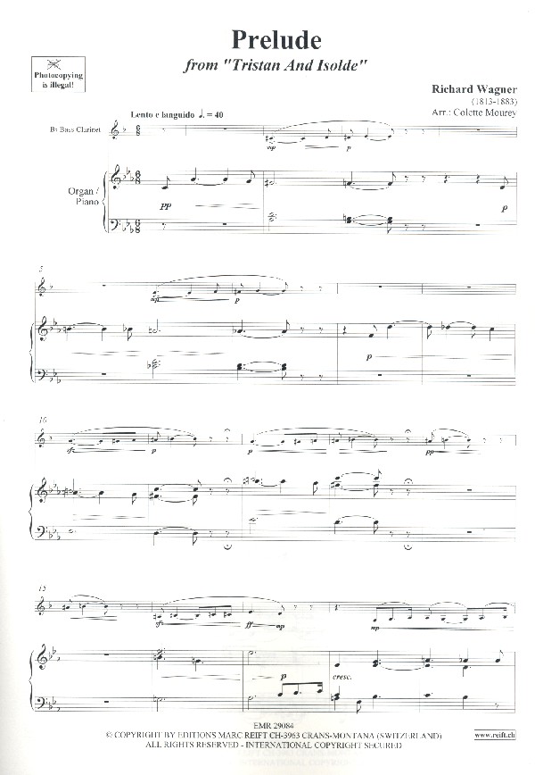 Prelude from Tristan and Isolde