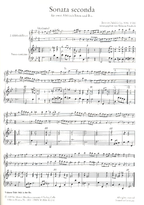 Sonata seconda und Sonata terza
