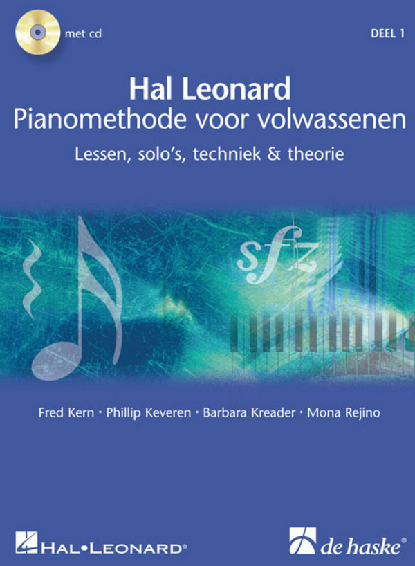 Hal Leonard Pianomethode voor volwassenen vol.1 (+2CD)