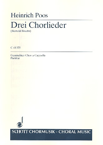 Drei Chorlieder