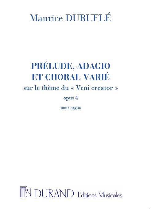 Prélude, Adagio et Choral varié sur