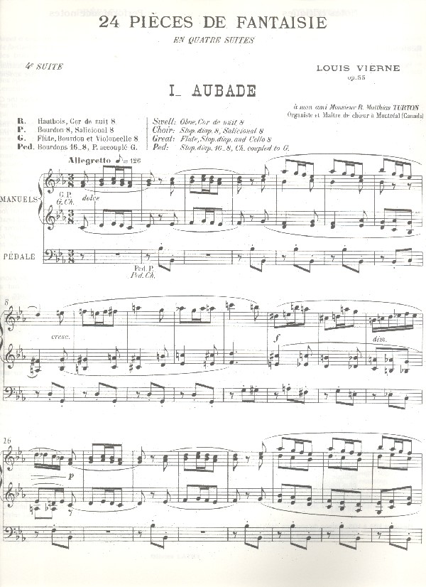 Pièces de fantaisie op.55 vol.4