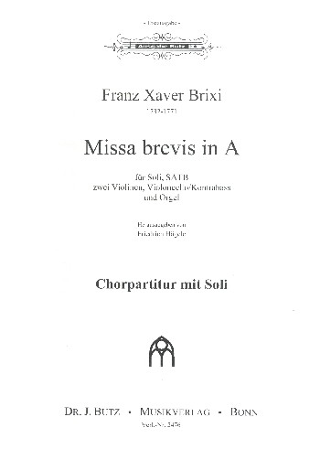 Missa brevis A-Dur