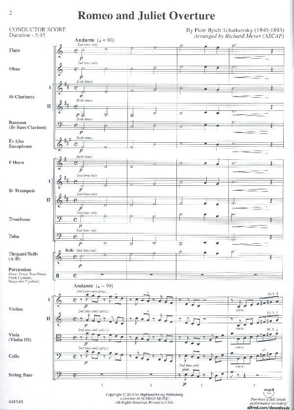 Romeo and Juliet Ouverture